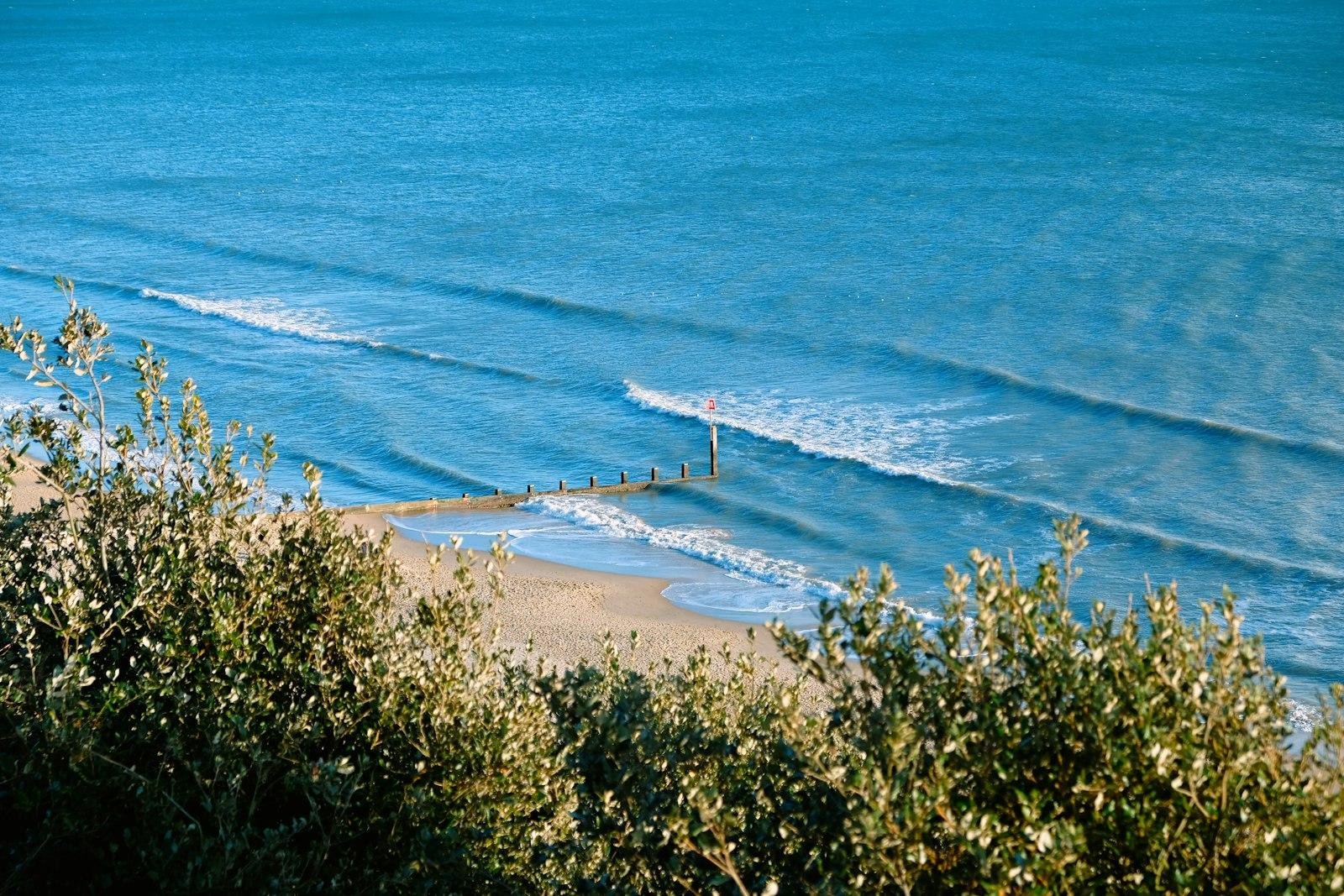 The English coast at Bournemouth